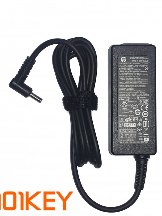 Блок питания для ноутбука HP Pavilion 14-cе3013ur 19.5V 2.31A разъём 4.5 - 3.0мм игла по центру