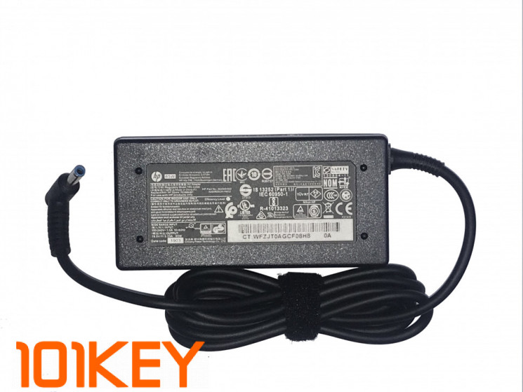 Блок питания для ноутбука HP 14-dk0029ur 19.5V 3.33A 65W разъём 4.5 - 3.0мм игла по центру