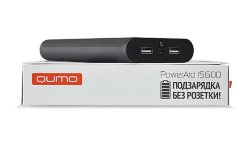 Внешний аккумулятор Qumo PowerAid 15600