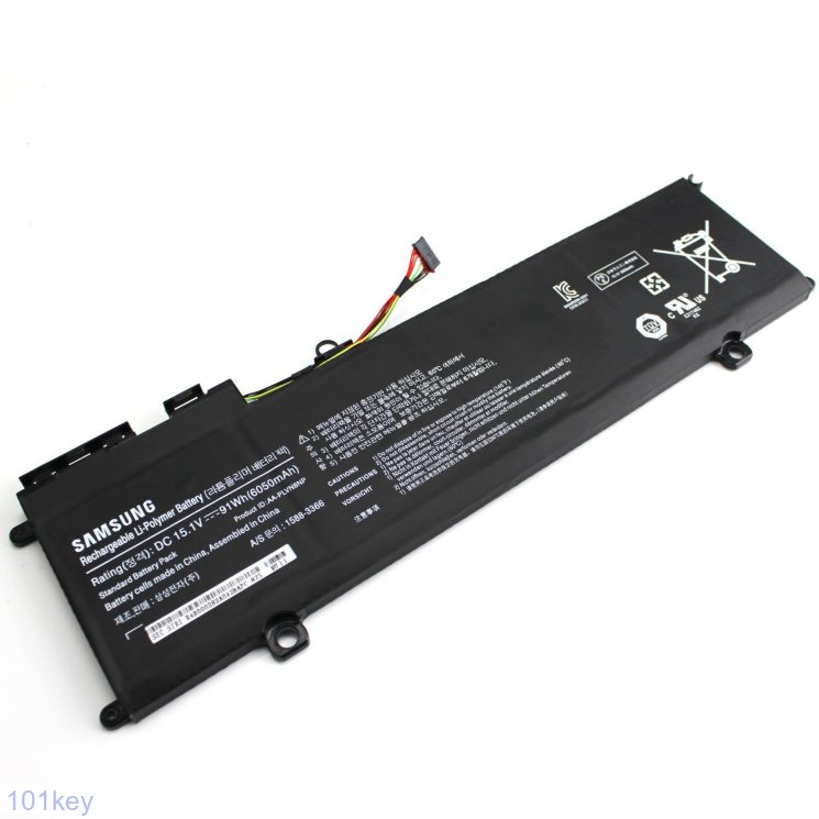 Аккумулятор для ноутбука Samsung AA-PLVN8NP 15.1v 6050mAh 91Wh ORIGINAL