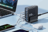 Настольное зарядное устройство 140W GaN 3xUSB - C + 2xUSB-A 3.0 Toocki original
