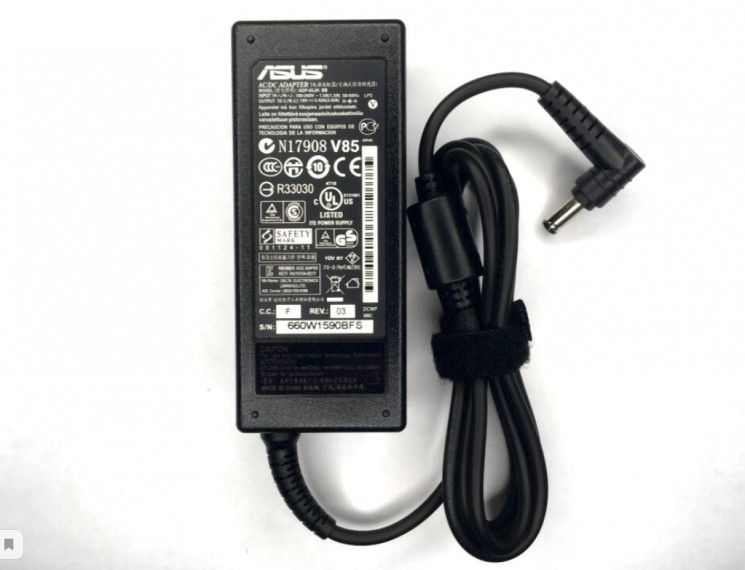 Блок питания для ноутбука Asus N10J 19V 3.42A разъём 5.5-2.5 мм